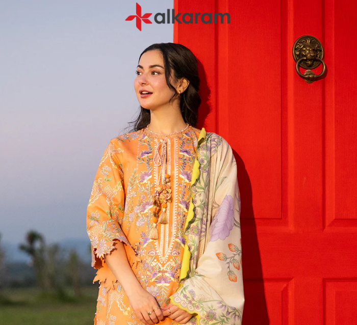 Discover embroidered lawn unstitched styles designed for summer elegance. Explore unstitched lawn suits and refined seasonal looks from the latest collection.
