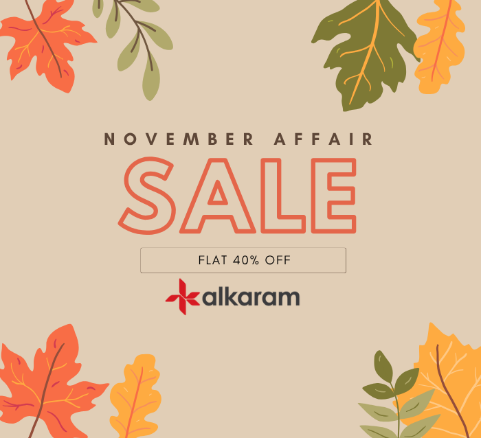 November Affair by Alkaram: A 11.11 Sale You Simply Can’t Miss