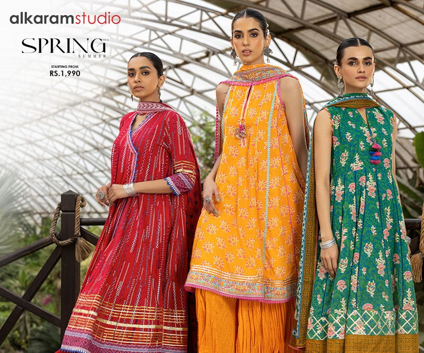 alkaram dress design Best Ready to Wear Alkaram Studio Spring Summer Collection for Women 2024