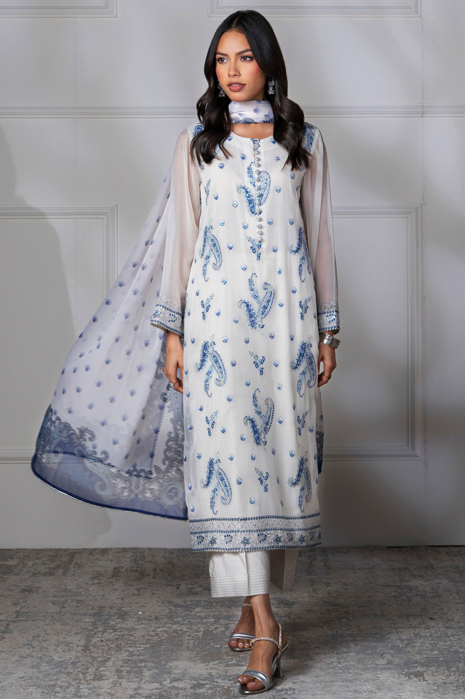 RTW | SHIRT, TROUSER & DUPATTA