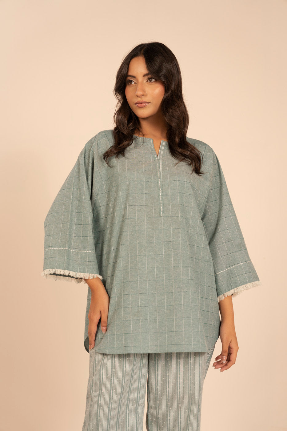 RTW | SHIRT & DUPATTA