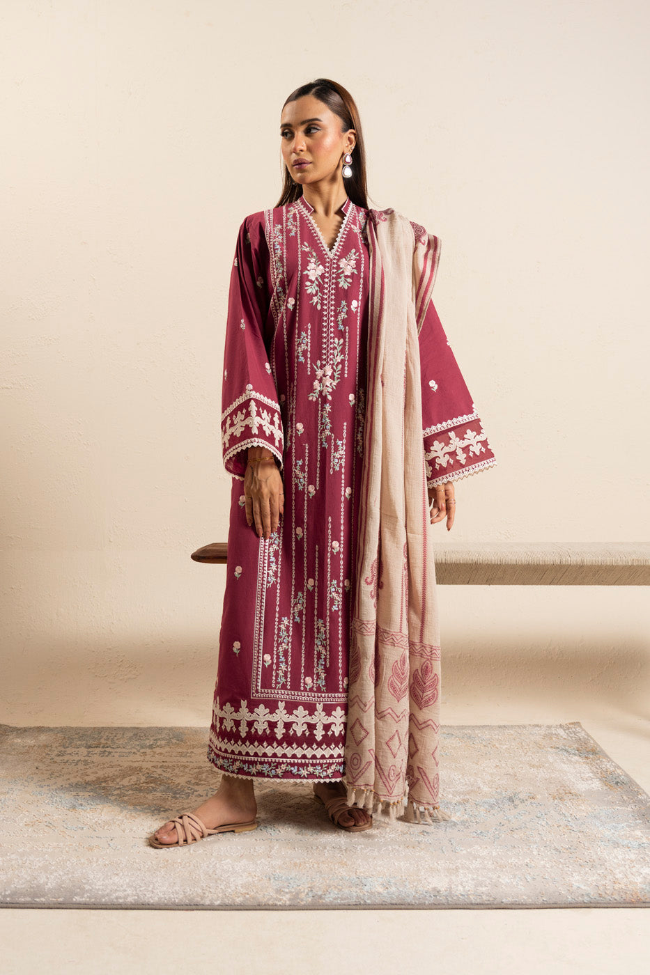 RTS | SHIRT, TROUSER & DUPATTA