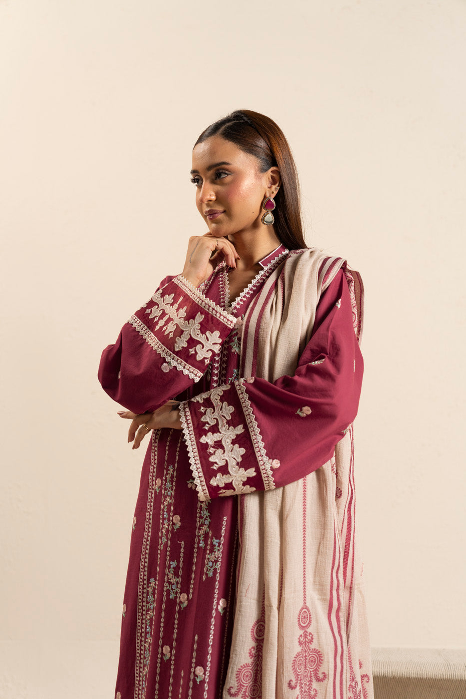 RTS | SHIRT, TROUSER & DUPATTA