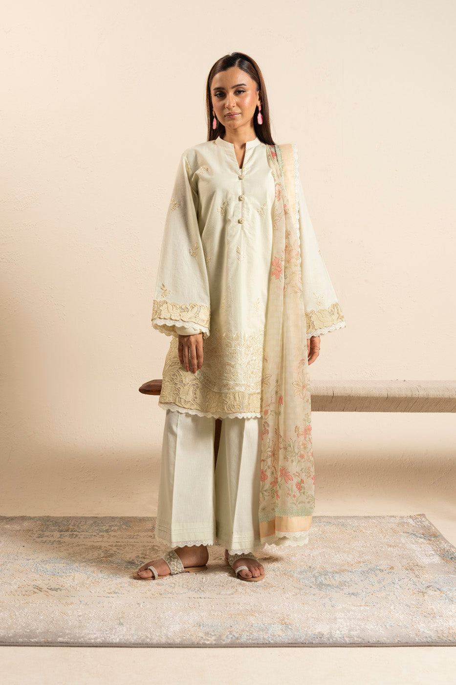 RTS | SHIRT, TROUSER & DUPATTA