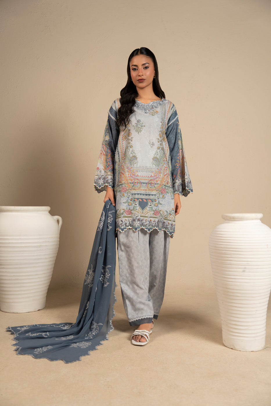 RTS | SHIRT, TROUSER & DUPATTA