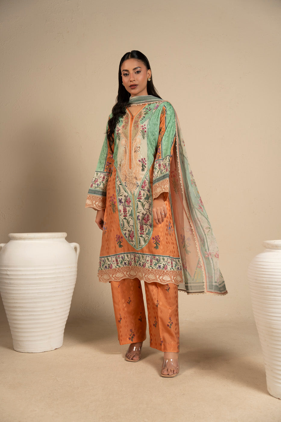 RTS | SHIRT, TROUSER & DUPATTA