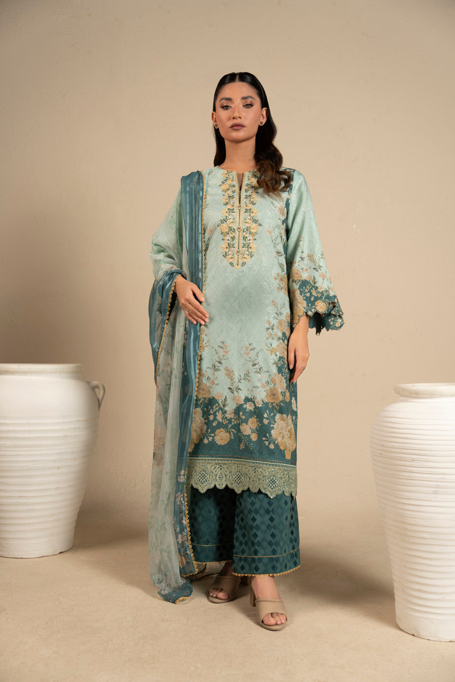 RTS | SHIRT, TROUSER & DUPATTA