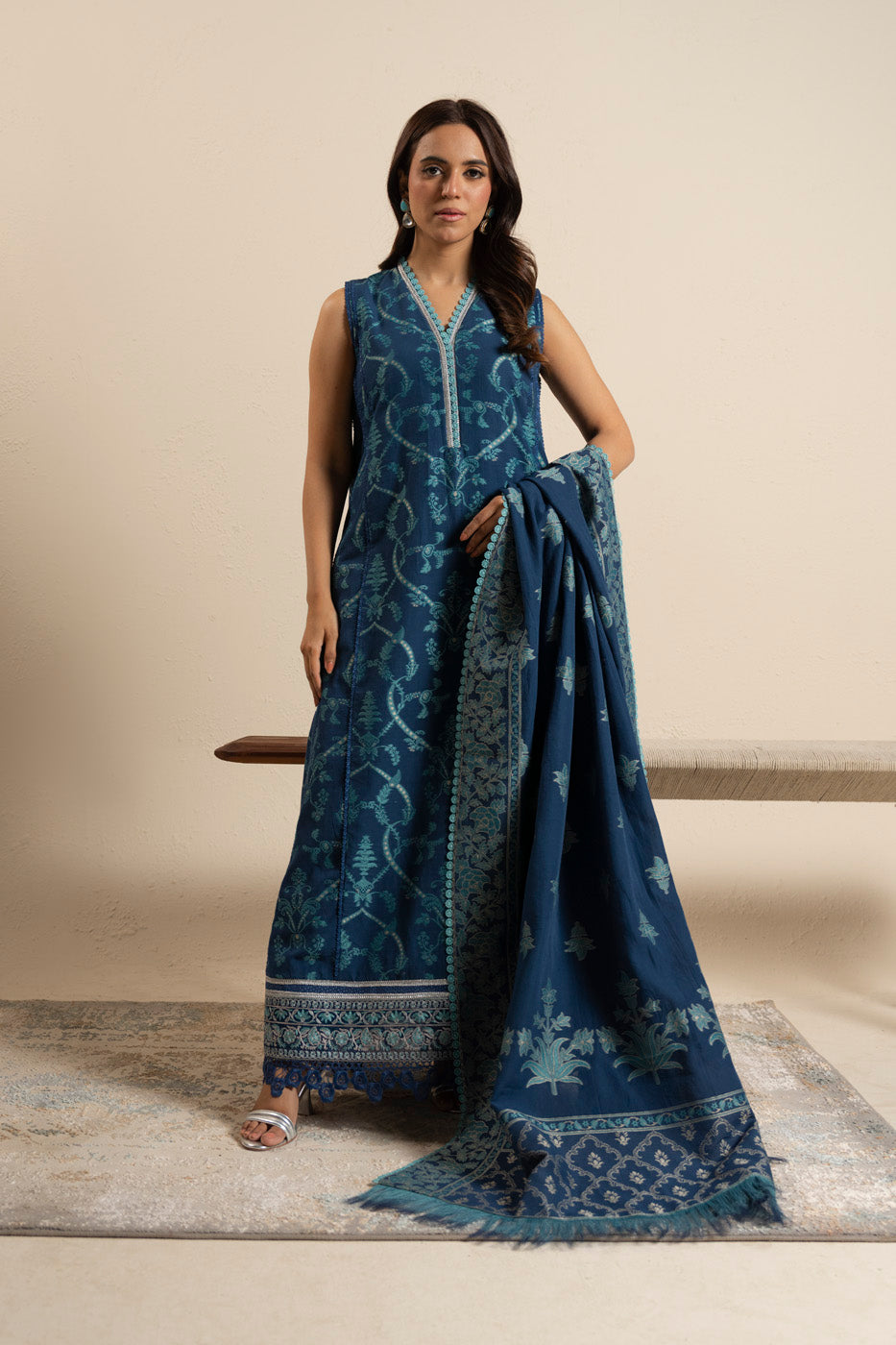 RTS| SHIRT, TROUSER & DUPATTA