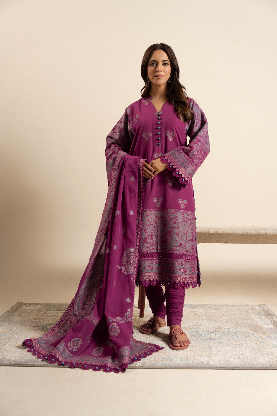 RTS| SHIRT, TROUSER & DUPATTA