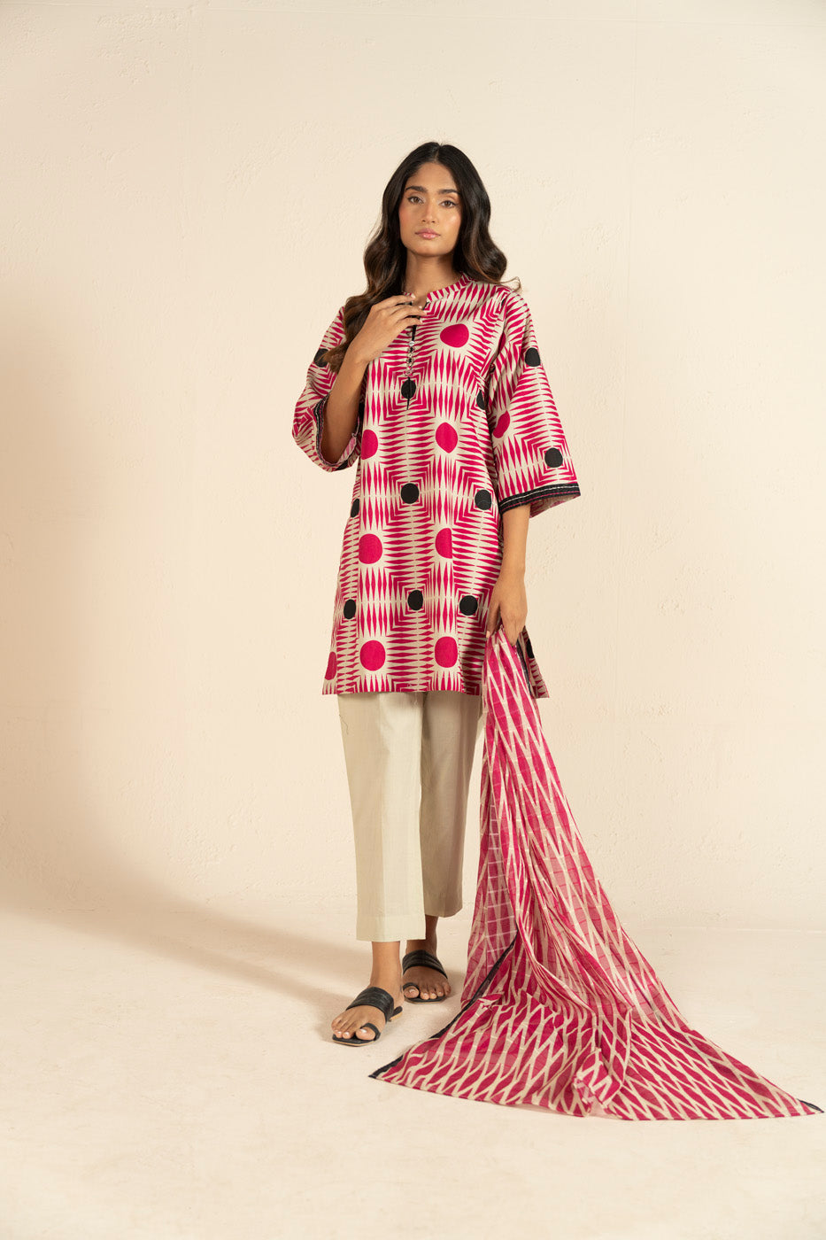 RTW | SHIRT & DUPATTA