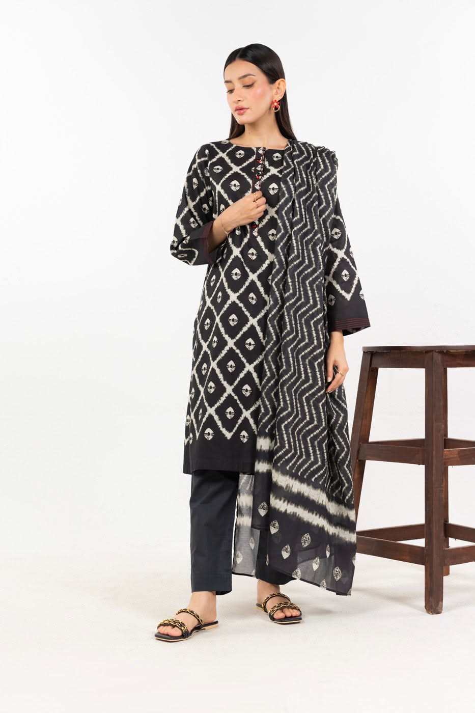 RTW | SHIRT, CULOTTE & DUPATTA