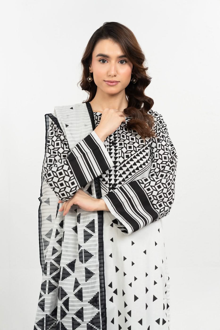 RTW | SHIRT, TROUSER & DUPATTA