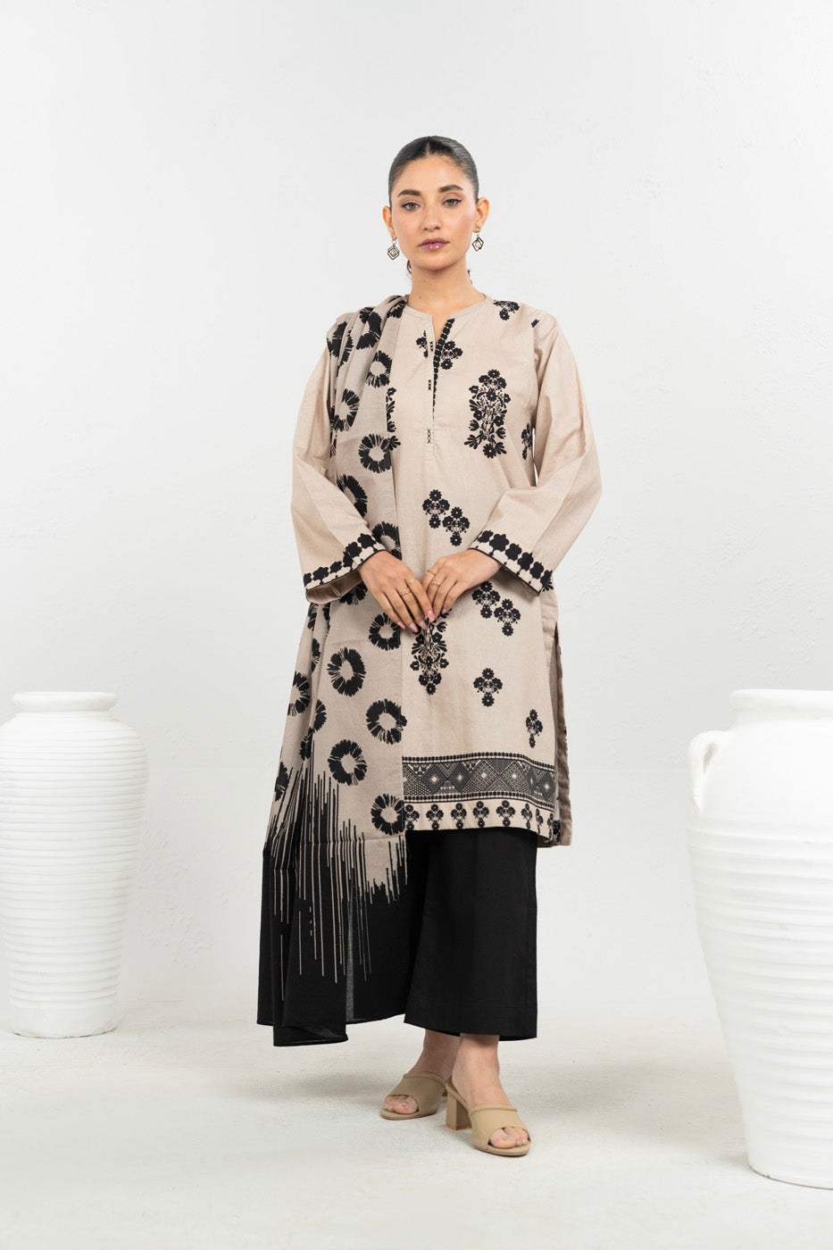 RTW | SHIRT, TROUSER & DUPATTA