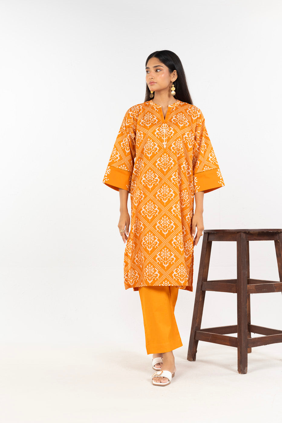 RTW | SHIRT, CULOTTE & DUPATTA