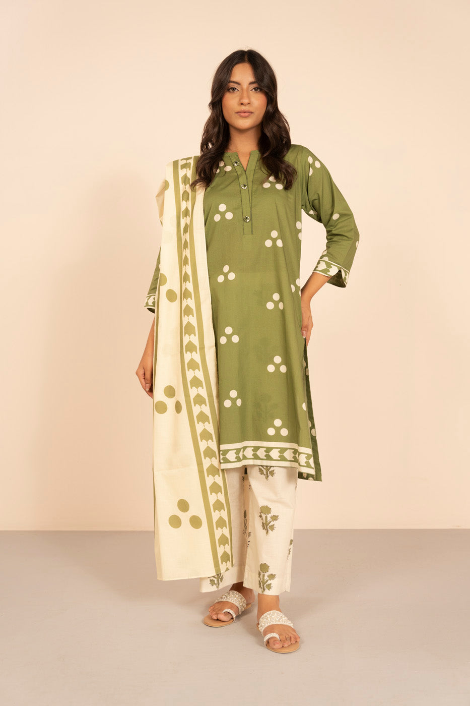 RTW | SHIRT, CULOTTES & DUPATTA