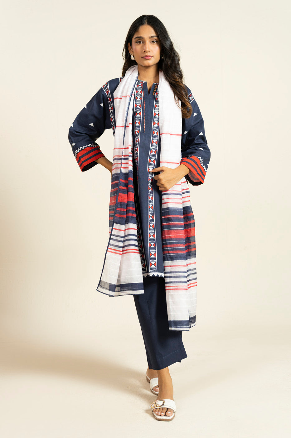 RTW | SHIRT, CULOTTE & DUPATTA