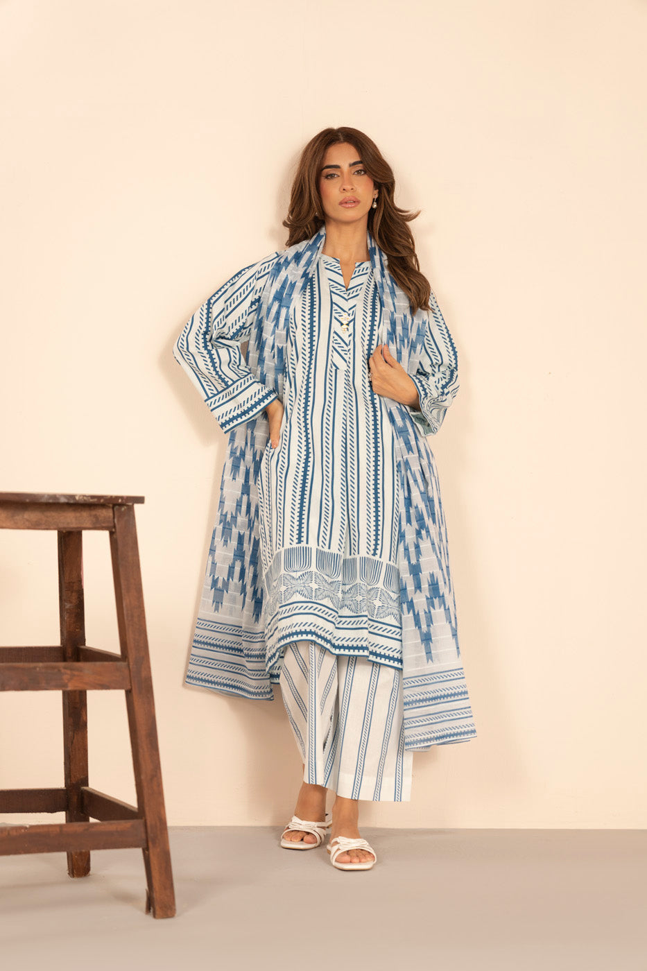 RTW | SHIRT, CULOTTE & DUPATTA