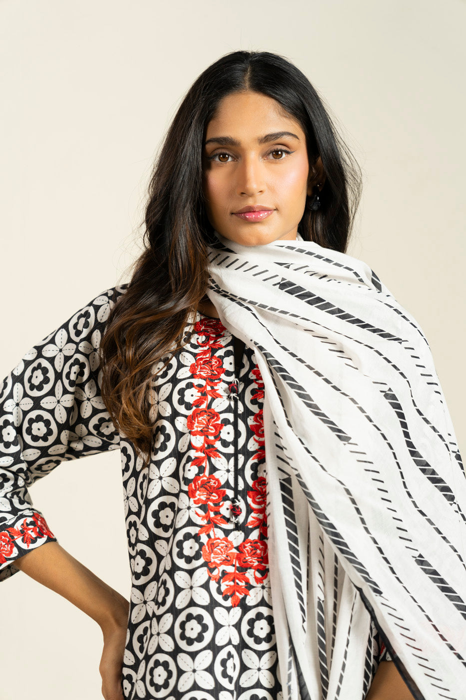 RTW | SHIRT & DUPATTA