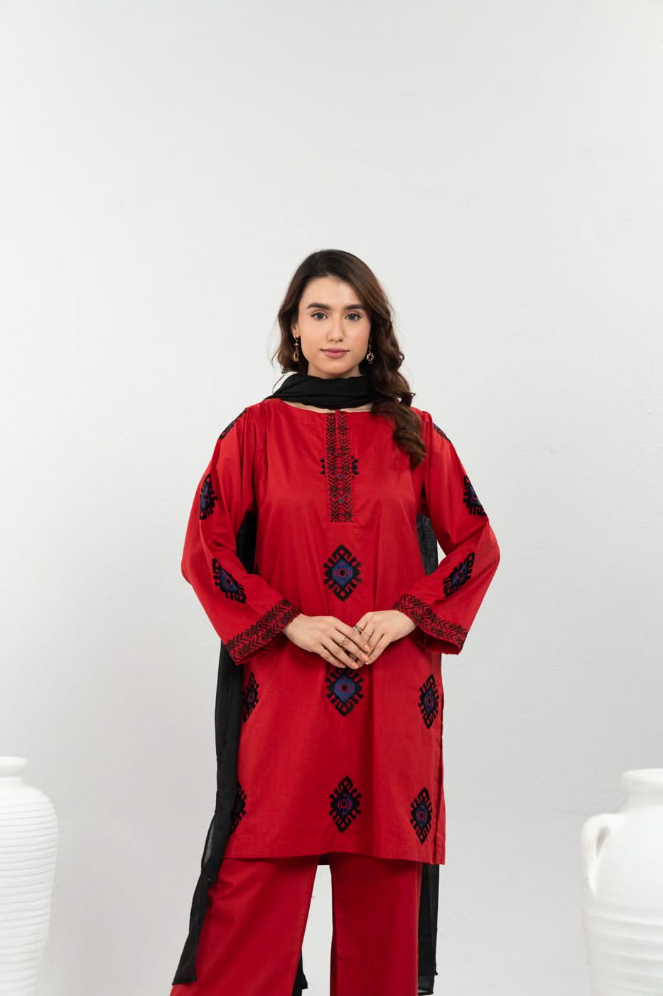 RTW | SHIRT, TROUSER & DUPATTA