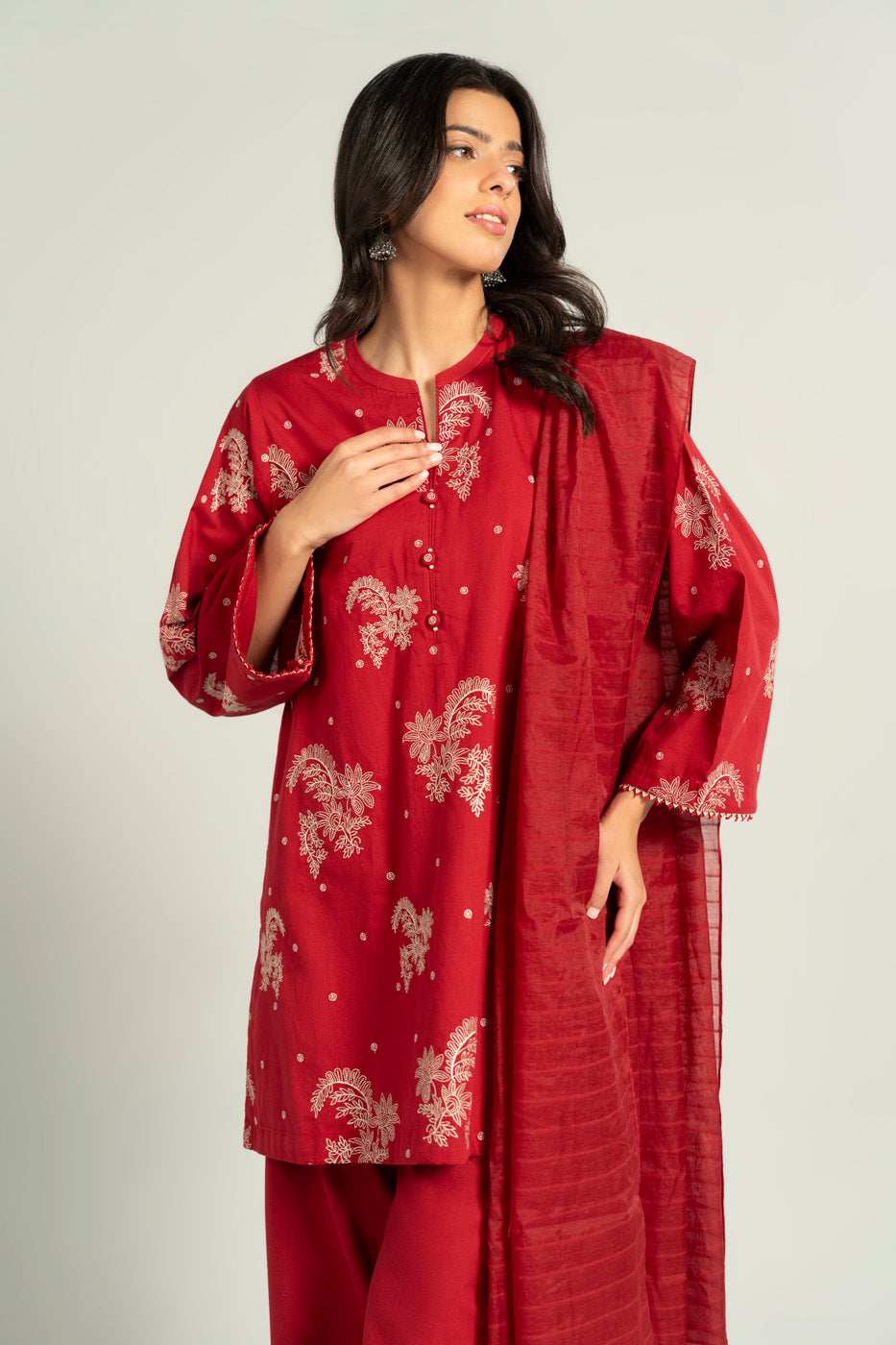 RTW | SHIRT, CULOTTE & DUPATTA