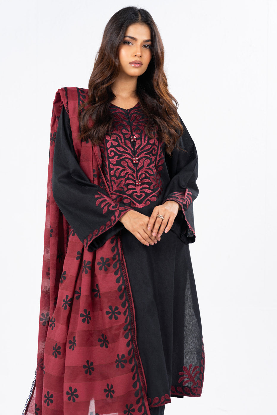 RTW | SHIRT, TROUSER & DUPATTA