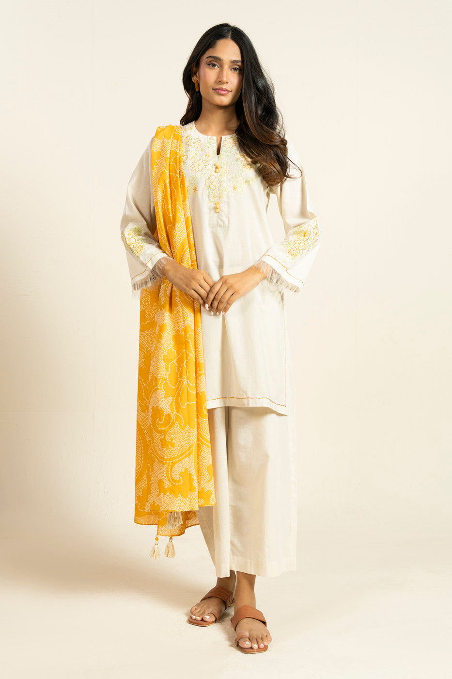 RTW | SHIRT, CULOTTE & DUPATTA