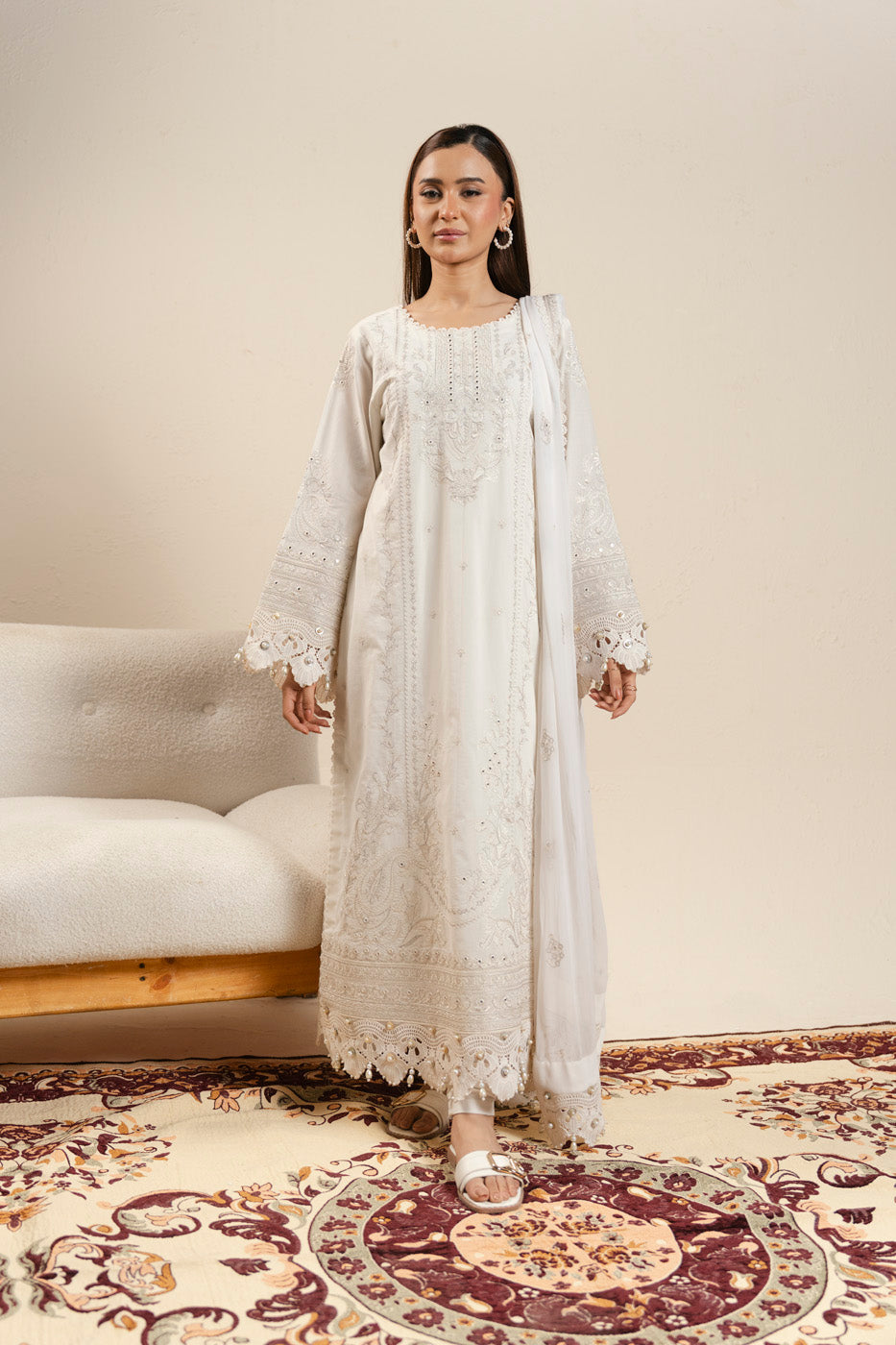 RTS | SHIRT, TROUSER & DUPATTA