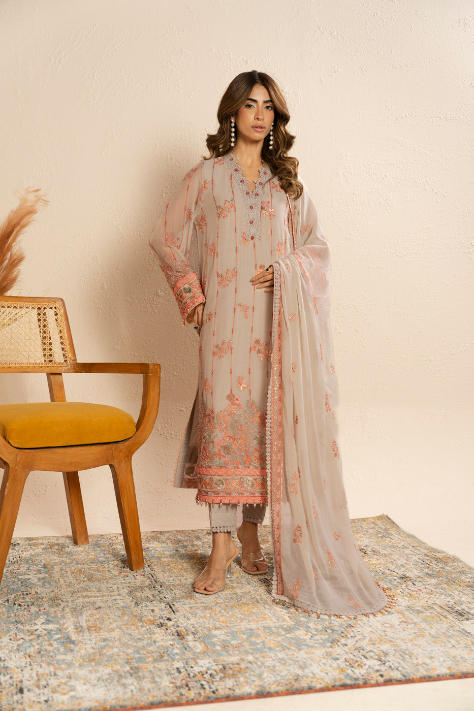 RTS | SHIRT, LINING, TROUSER & DUPATTA