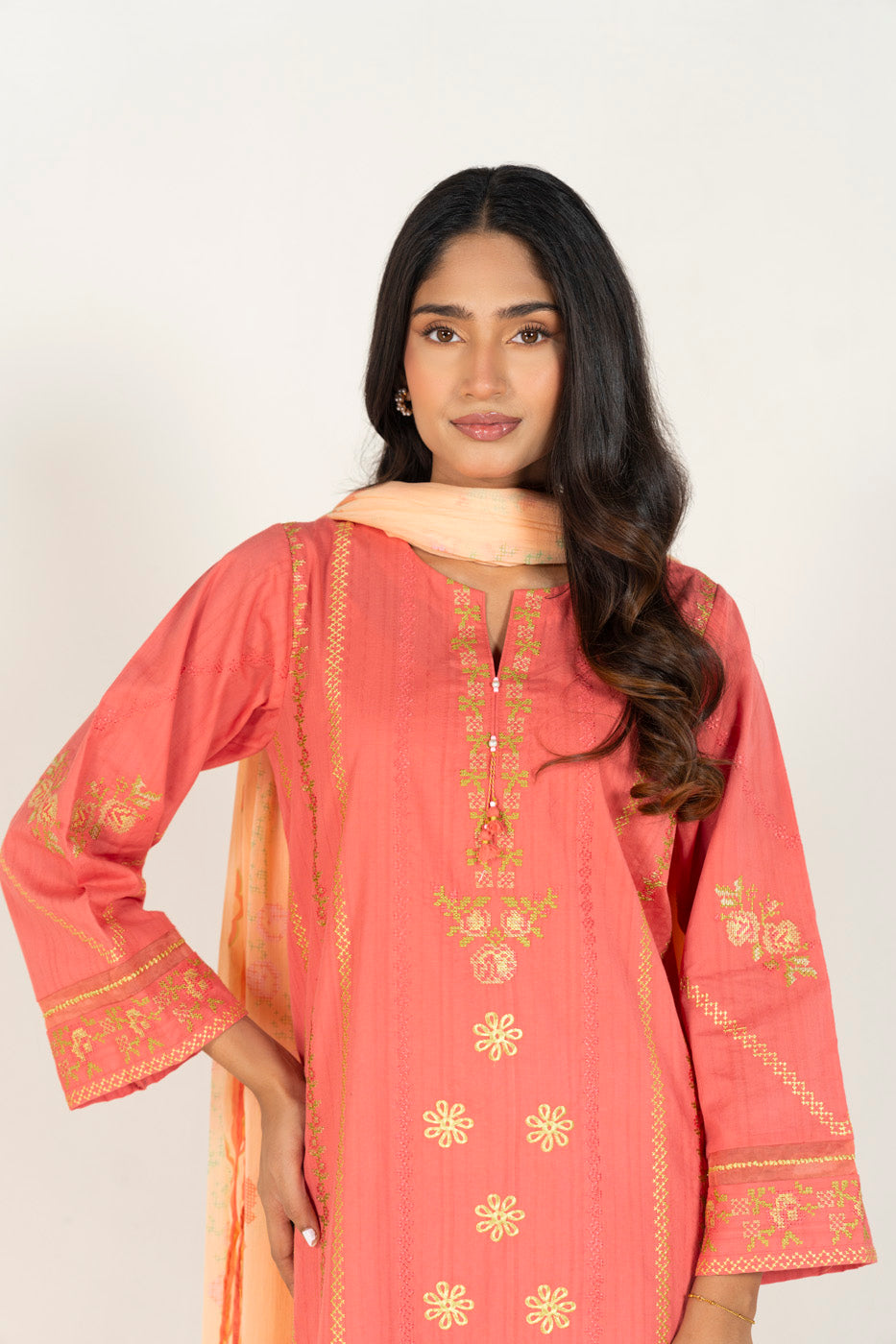 RTW | SHIRT, TROUSER & DUPATTA