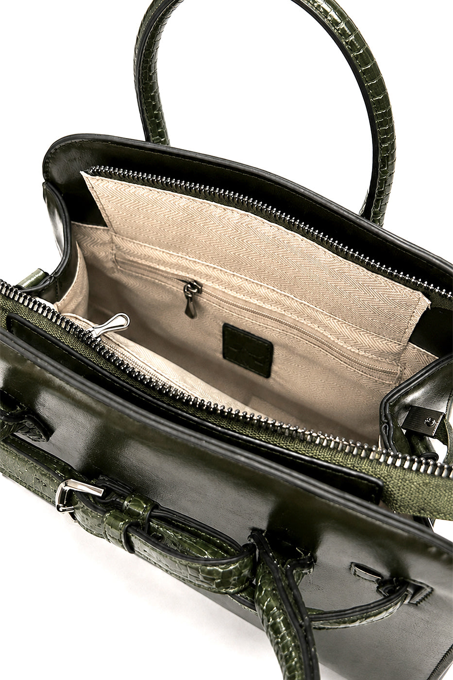Top Handle Bag – Green