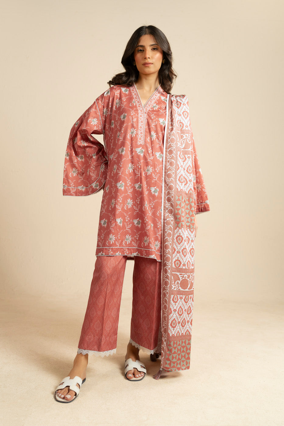 RTS | SHIRT, TROUSER & DUPATTA