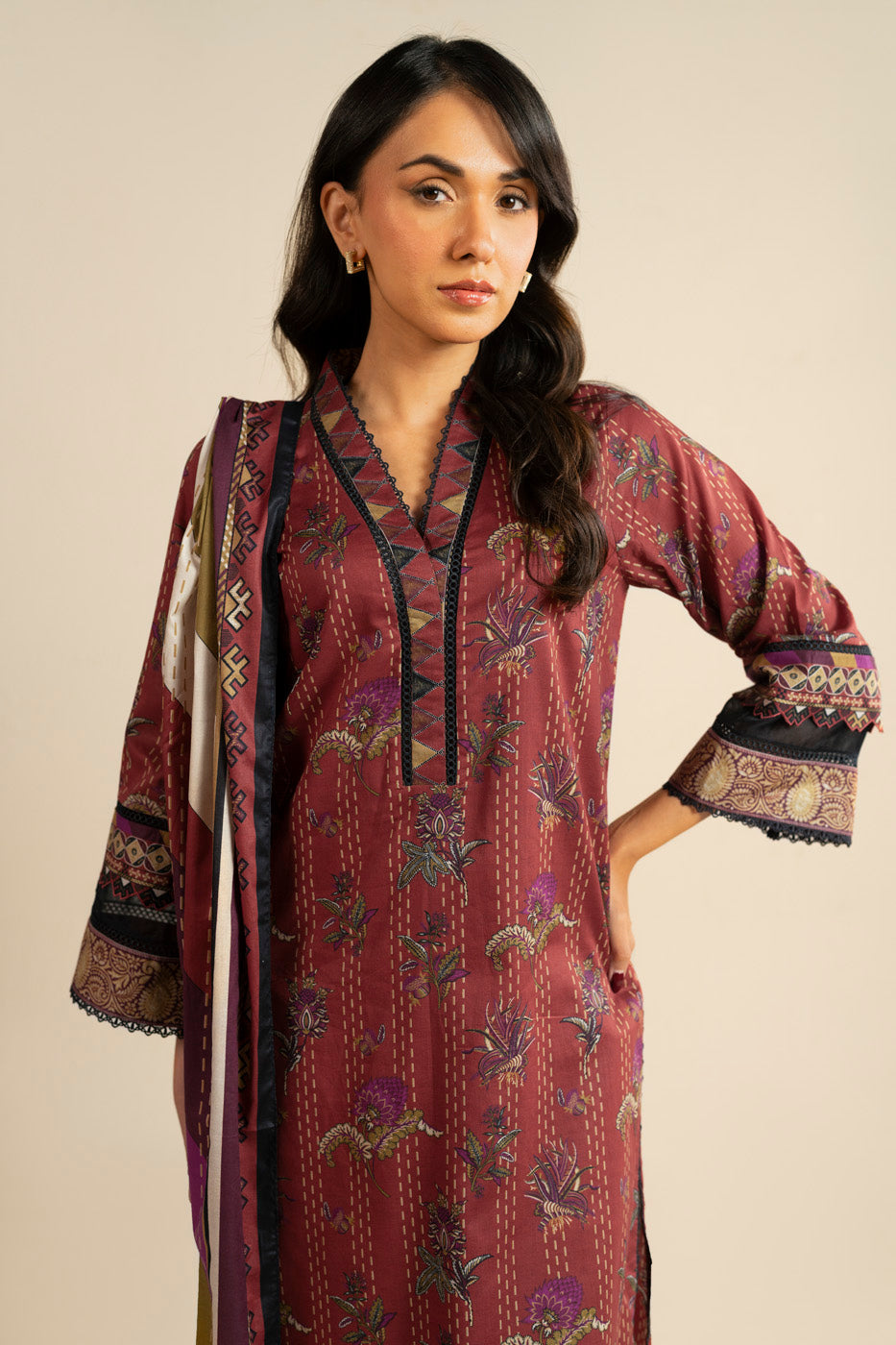 RTS | SHIRT, TROUSER & DUPATTA