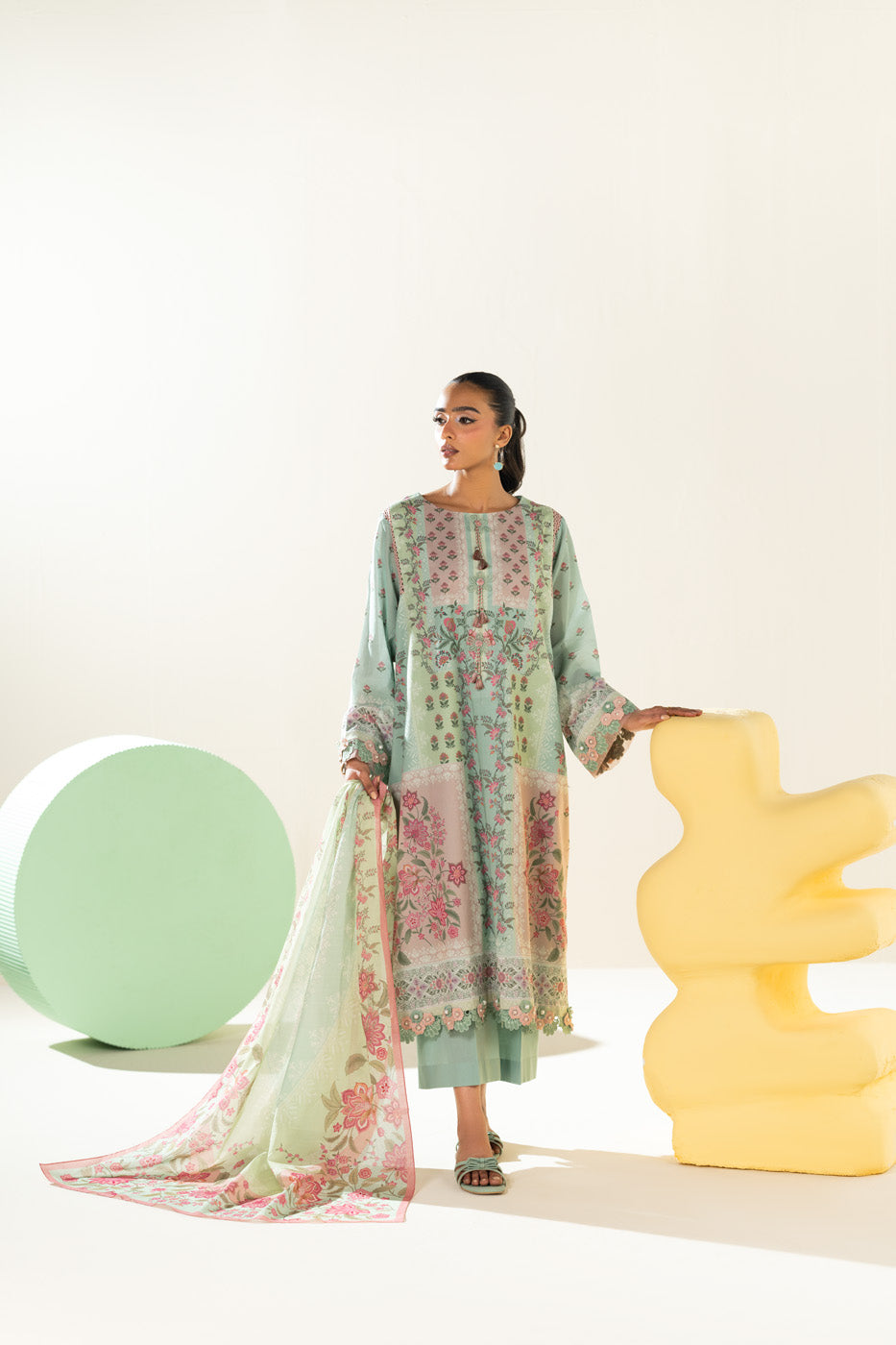 RTS | SHIRT, TROUSER & DUPATTA