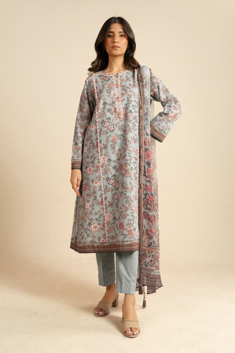 RTS | SHIRT, TROUSER & DUPATTA