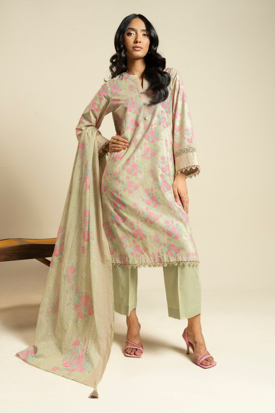 RTS | SHIRT, TROUSER & DUPATTA