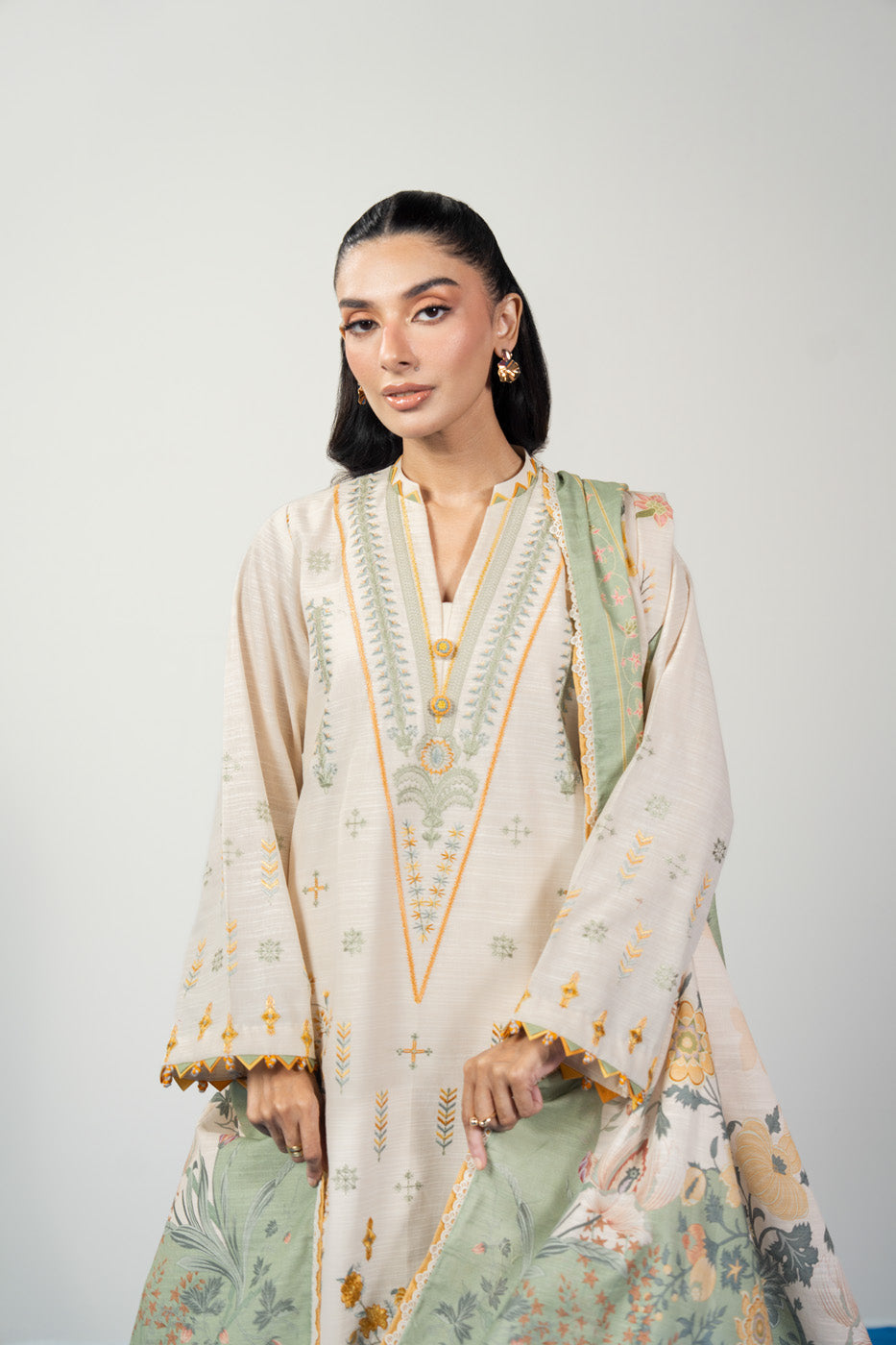 RTS | SHIRT, TROUSER & DUPATTA