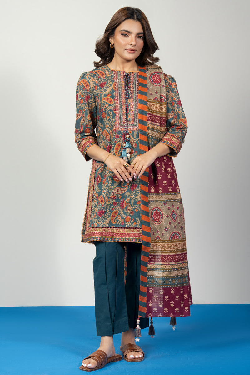 RTS | SHIRT, TROUSER & DUPATTA