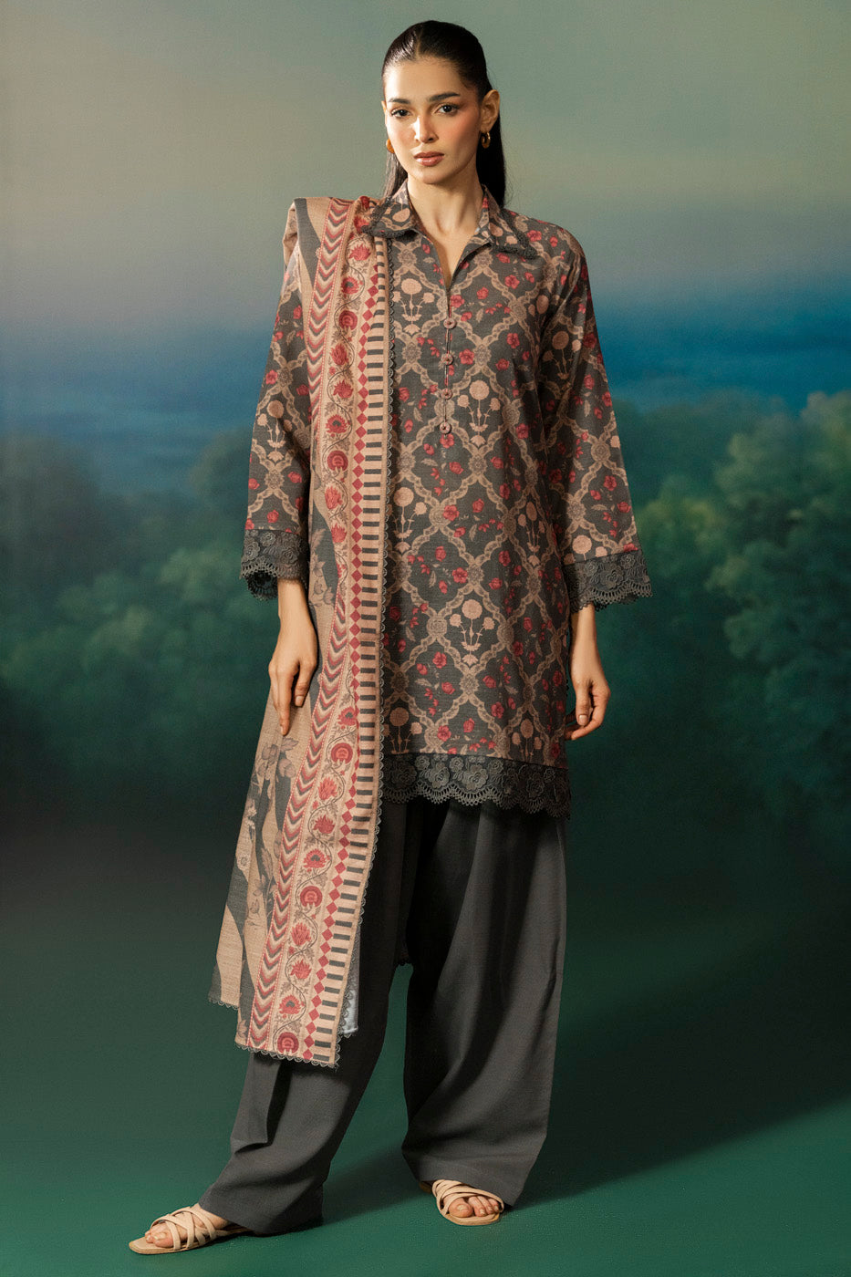 RTS | SHIRT, TROUSER & DUPATTA