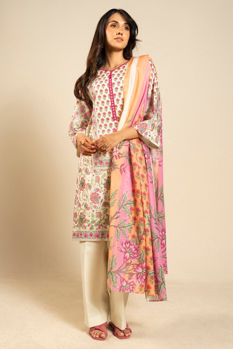 RTS | SHIRT, TROUSER & DUPATTA