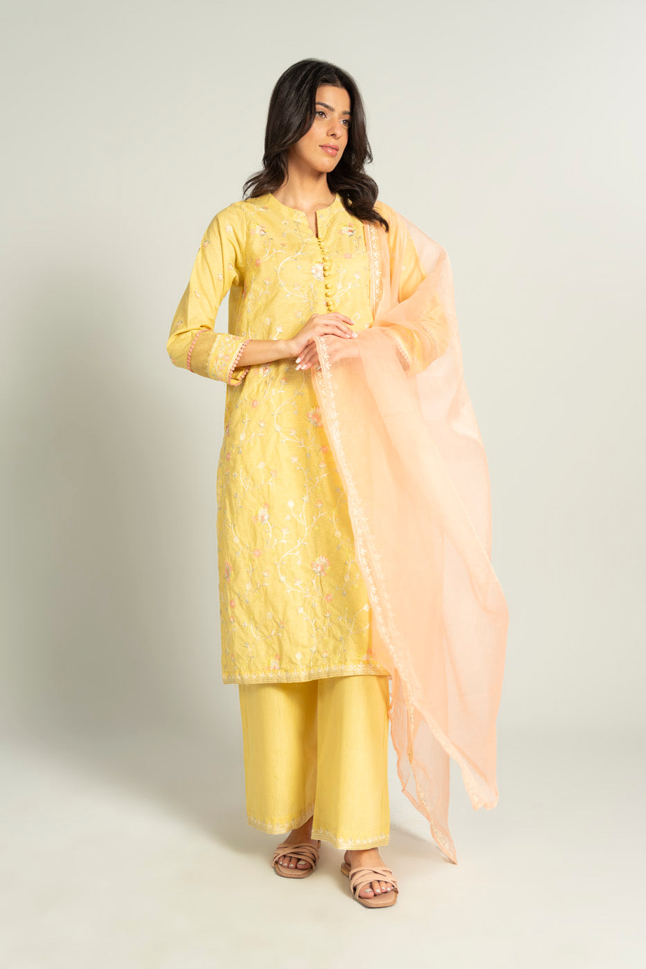 RTW | SHIRT, CULOTTE & DUPATTA