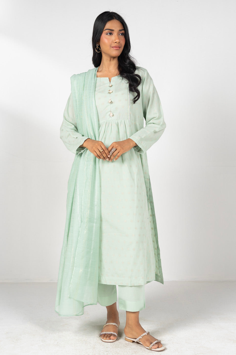 RTW | SHIRT, TROUSER & DUPATTA