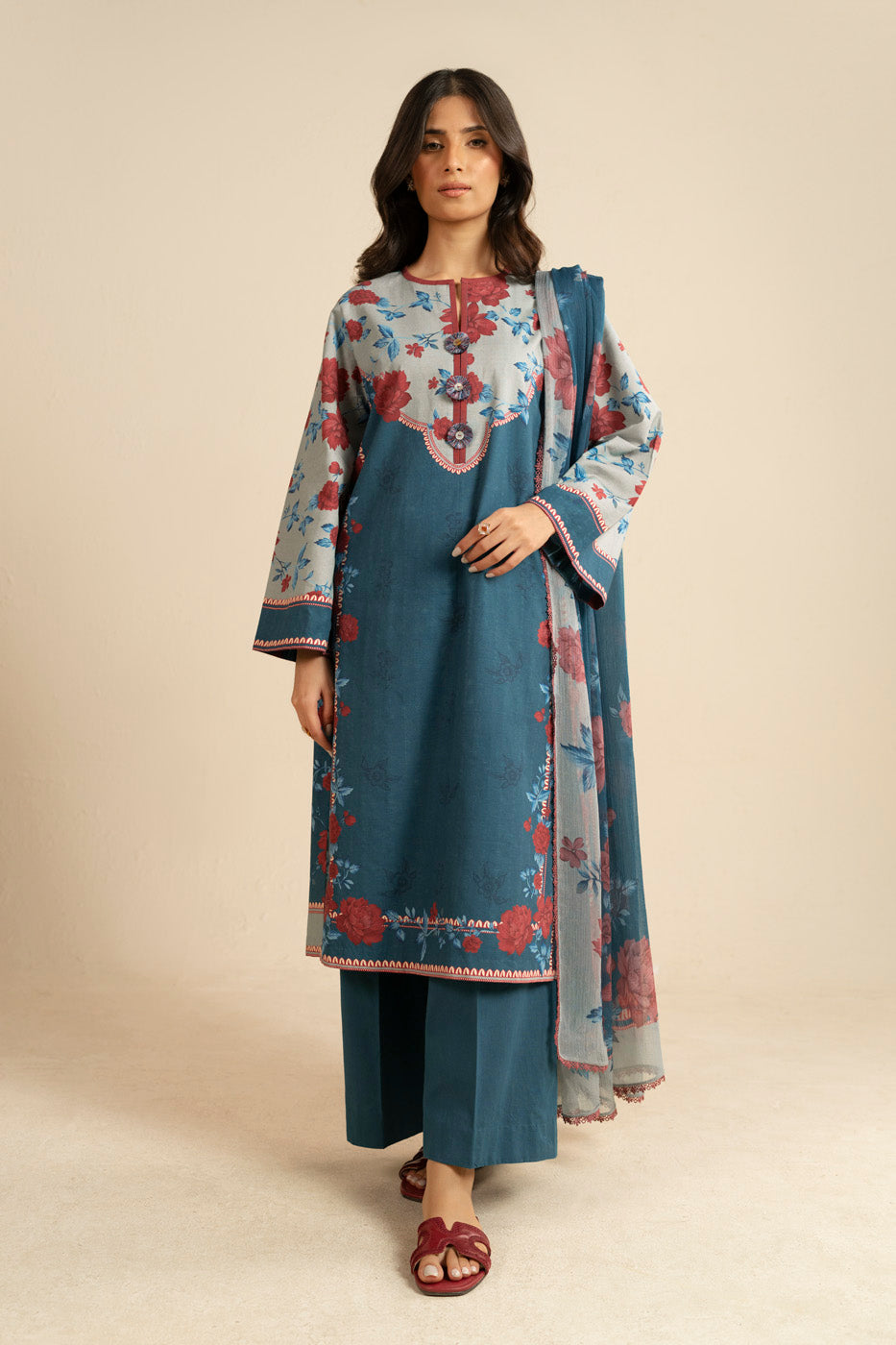 RTS | SHIRT, TROUSER & DUPATTA