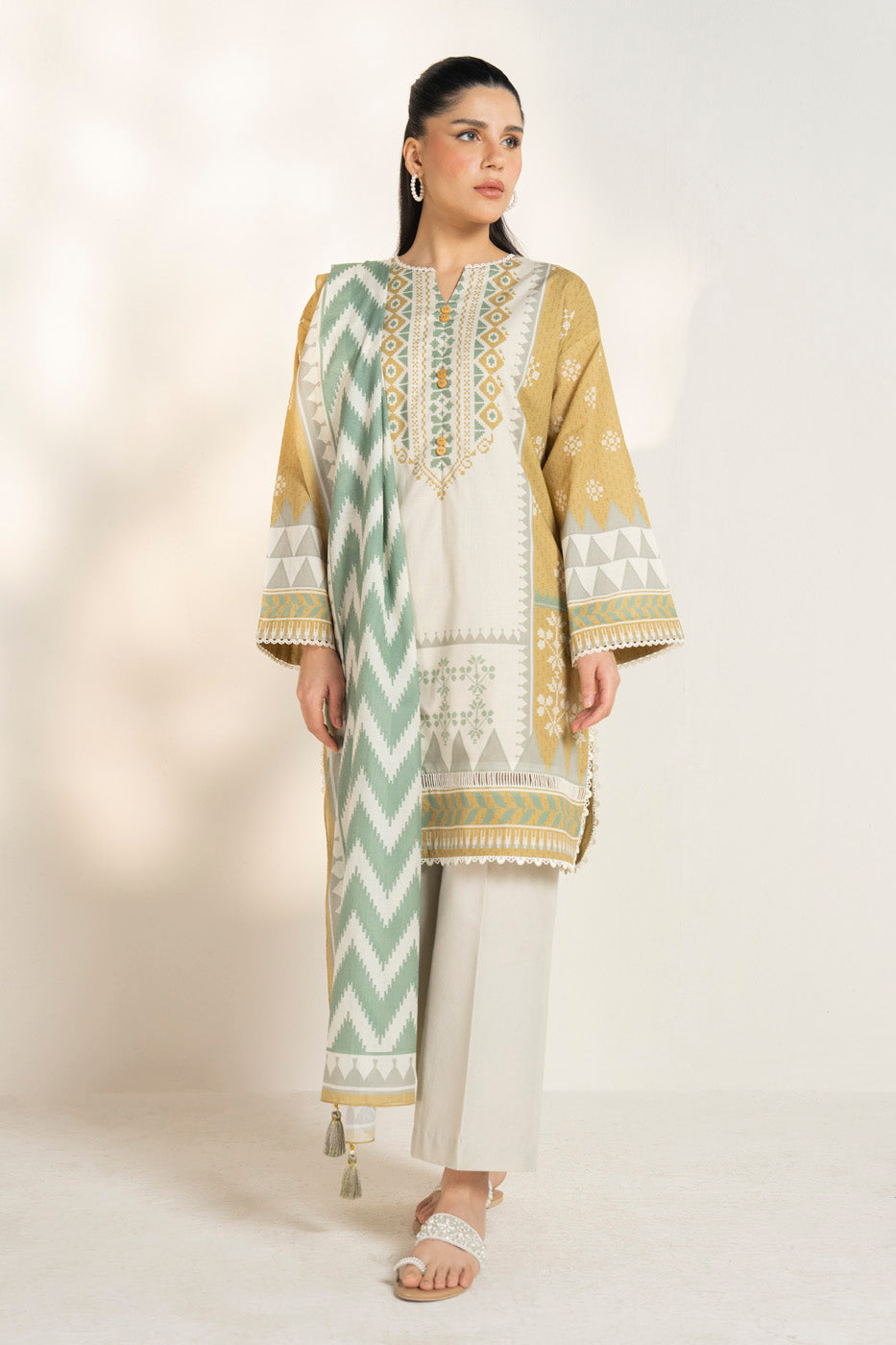 RTS | SHIRT, TROUSER & DUPATTA