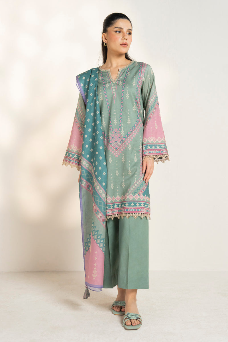 RTS | SHIRT, TROUSER & DUPATTA