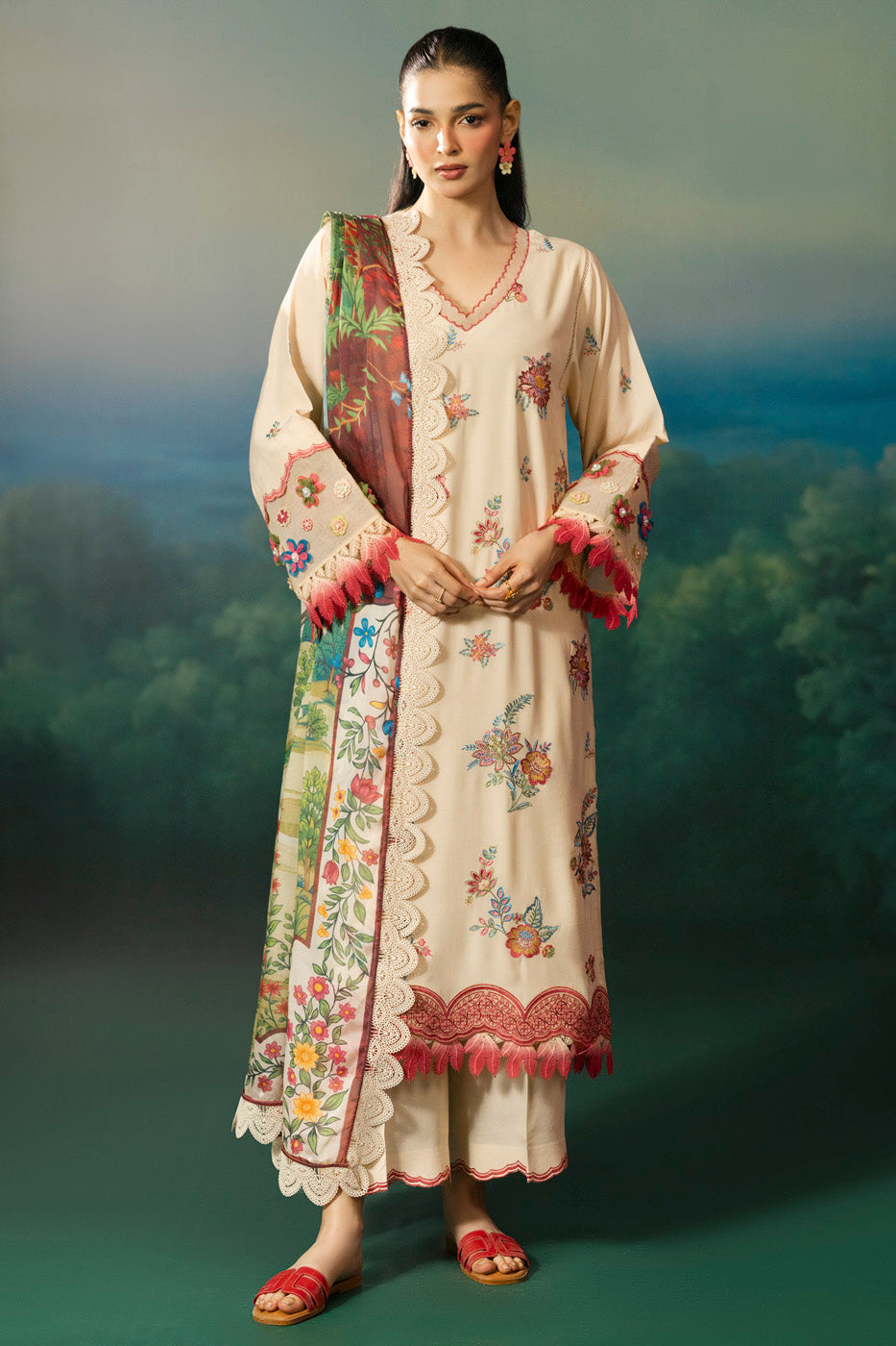 RTS | SHIRT, TROUSER & DUPATTA