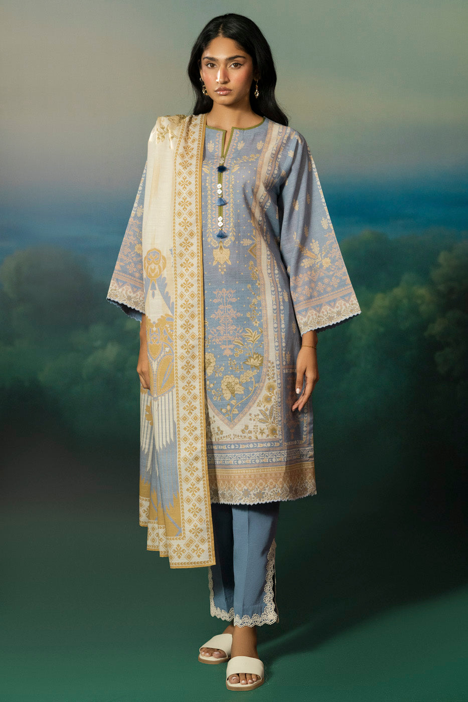 RTS | SHIRT, TROUSER & DUPATTA