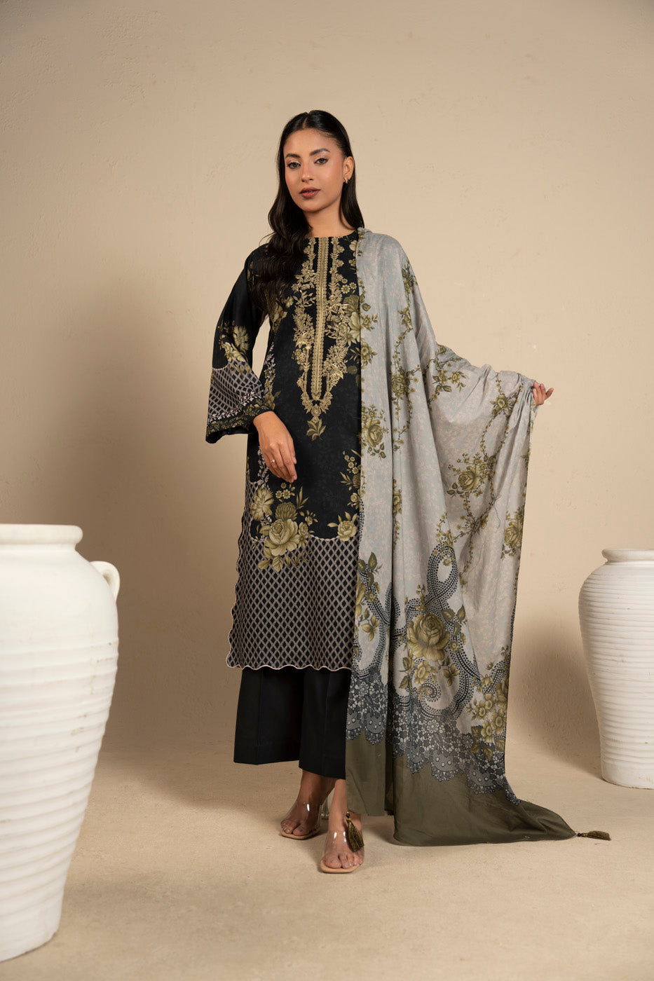 RTS | SHIRT, TROUSER & DUPATTA