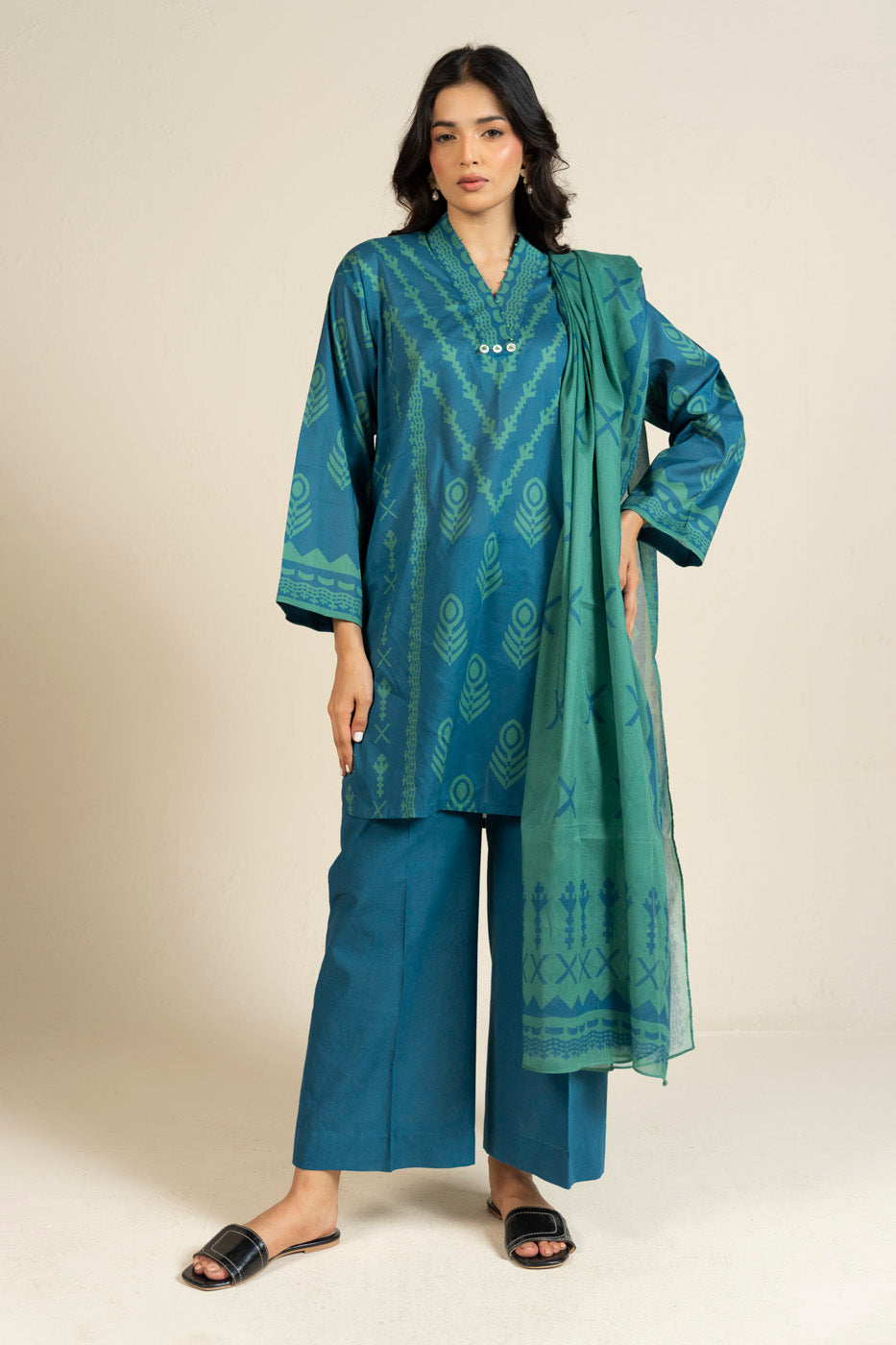 RTS | SHIRT, TROUSER & DUPATTA
