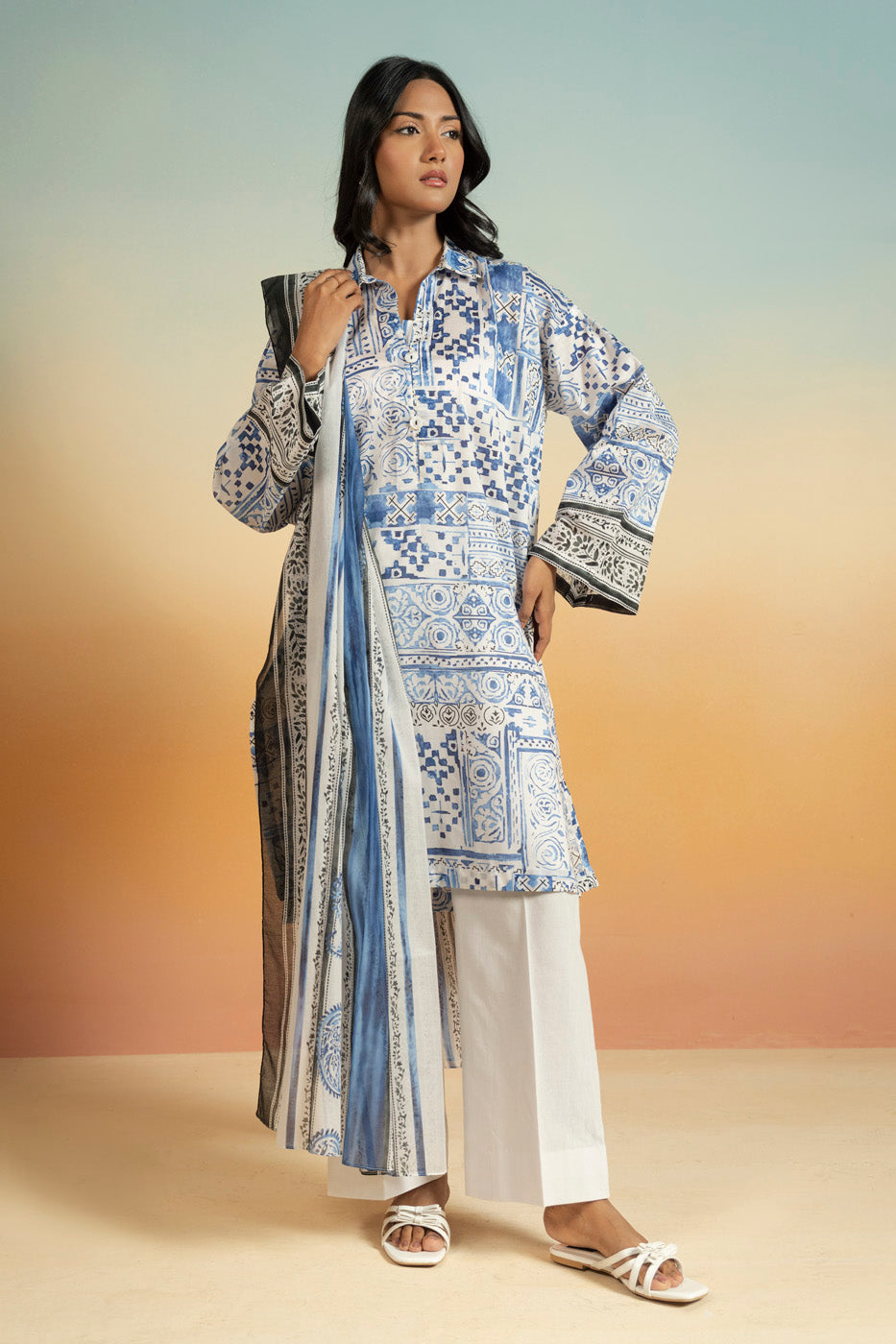 RTS | SHIRT, TROUSER & DUPATTA