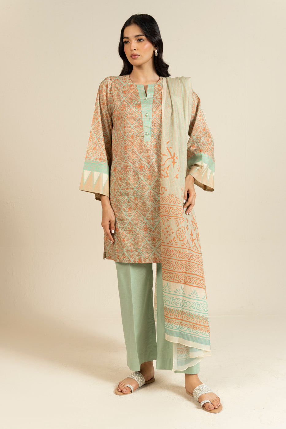 RTS | SHIRT, TROUSER & DUPATTA